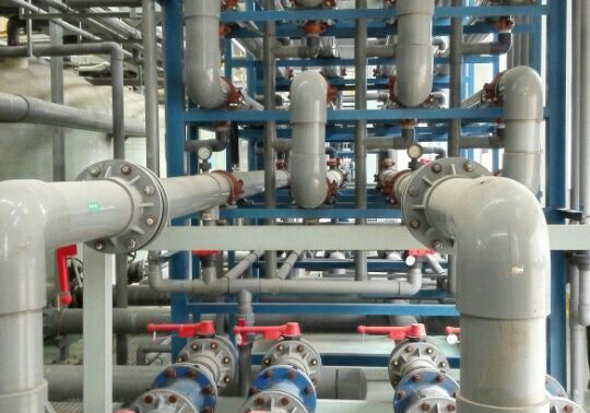 嘉兴化工厂水处理-pvc管材案例